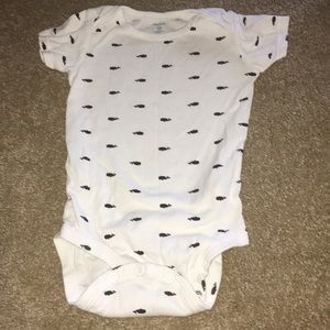Whale onesie